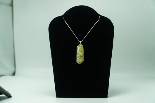 Colorado Moss Agate Silver .925 Pendant