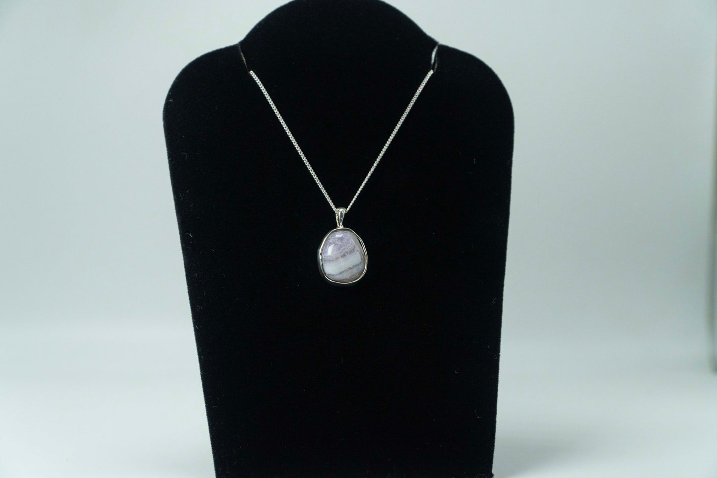 Colorado Sowbelly Agate Pendant .925 Silver