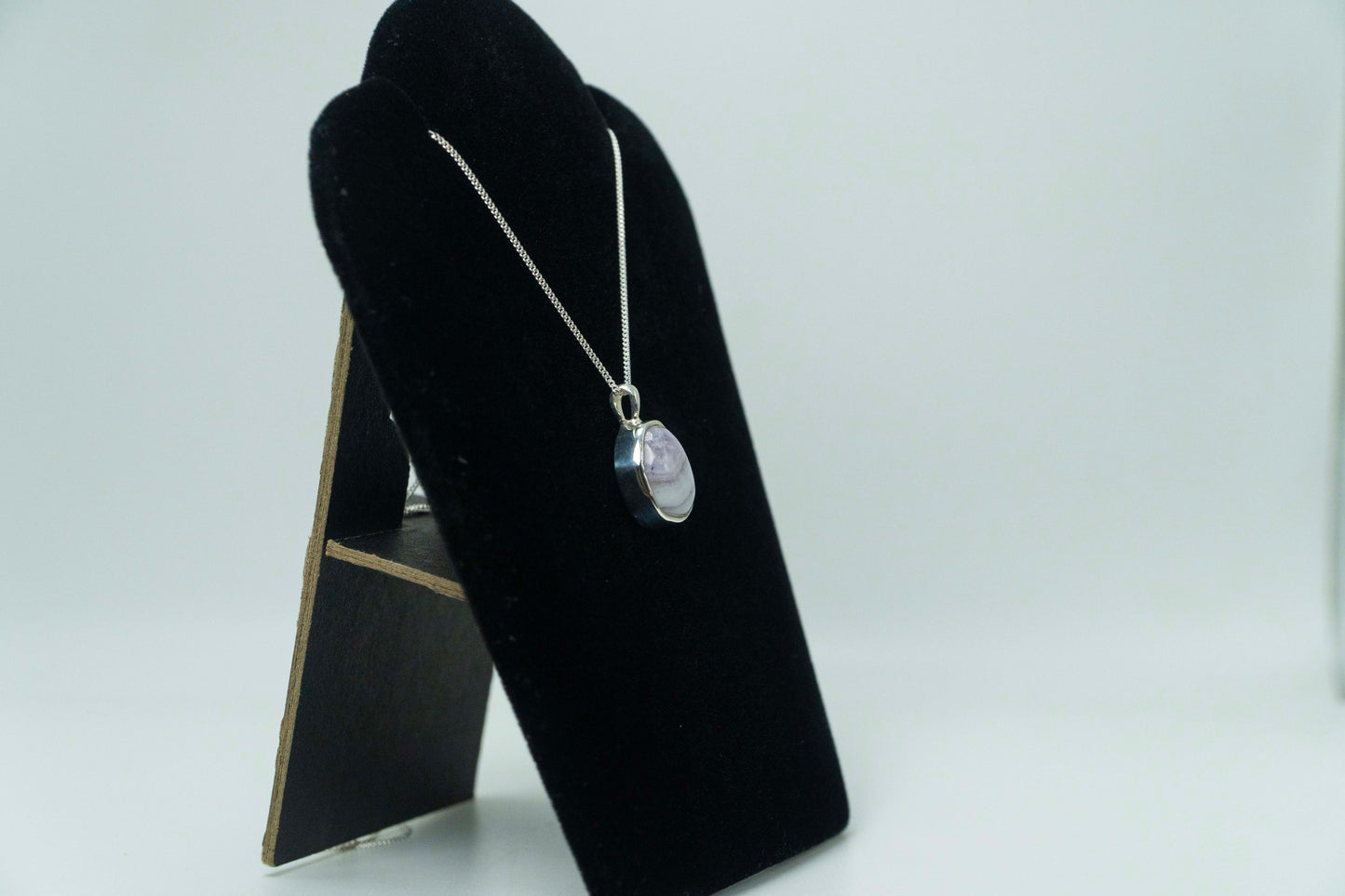 Colorado Sowbelly Agate Pendant .925 Silver