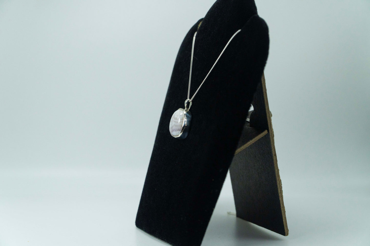 Colorado Sowbelly Agate .925 Silver Pendant