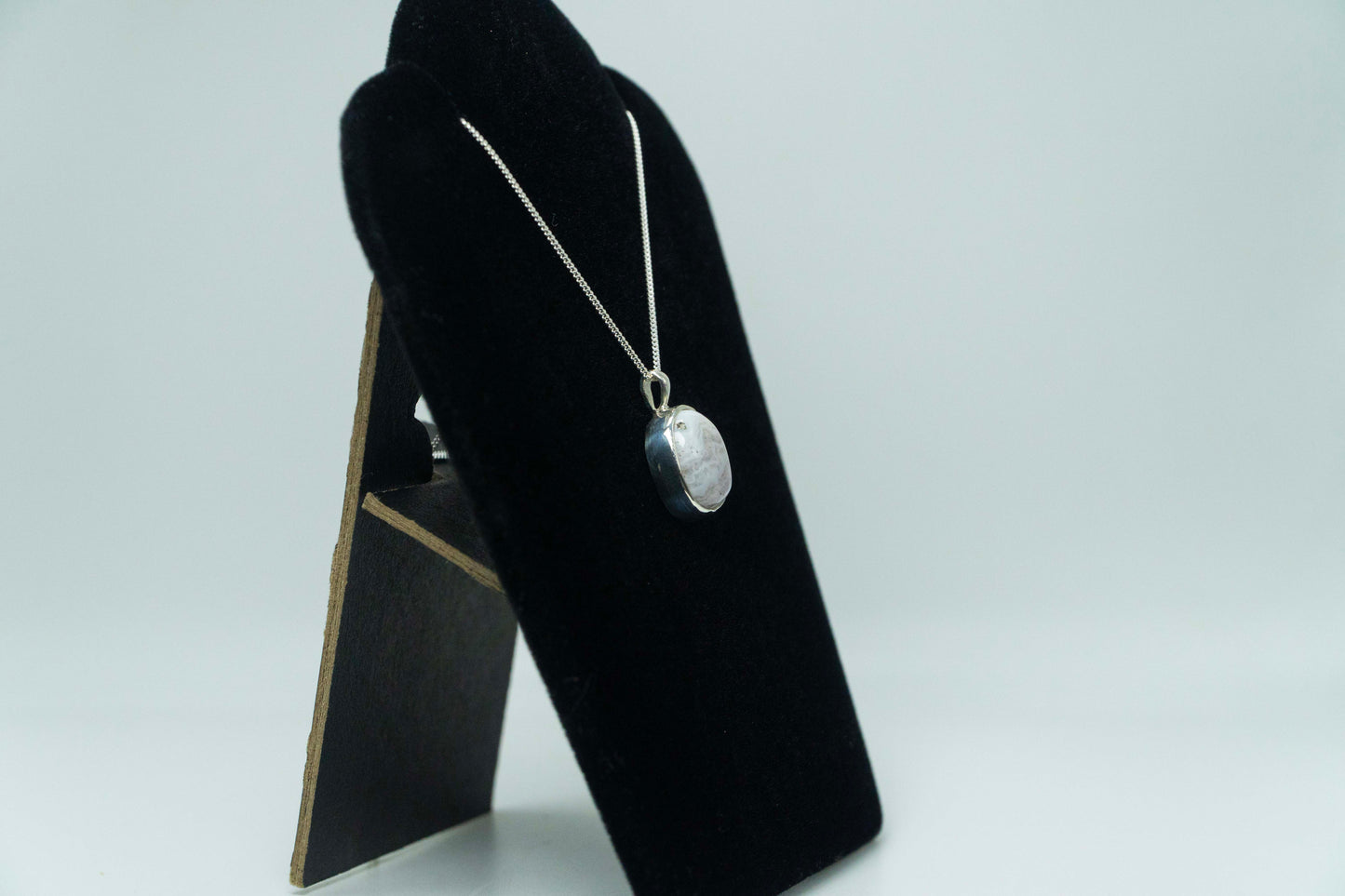 Colorado Sowbelly Agate .925 Silver Pendant