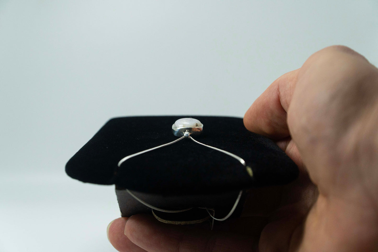 Colorado Sowbelly Agate .925 Silver Pendant