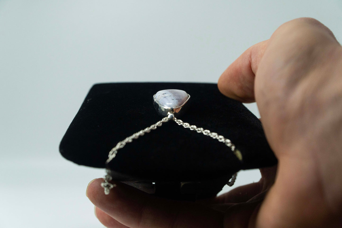 Colorado Sowbelly Agate Pendant .925 Silver