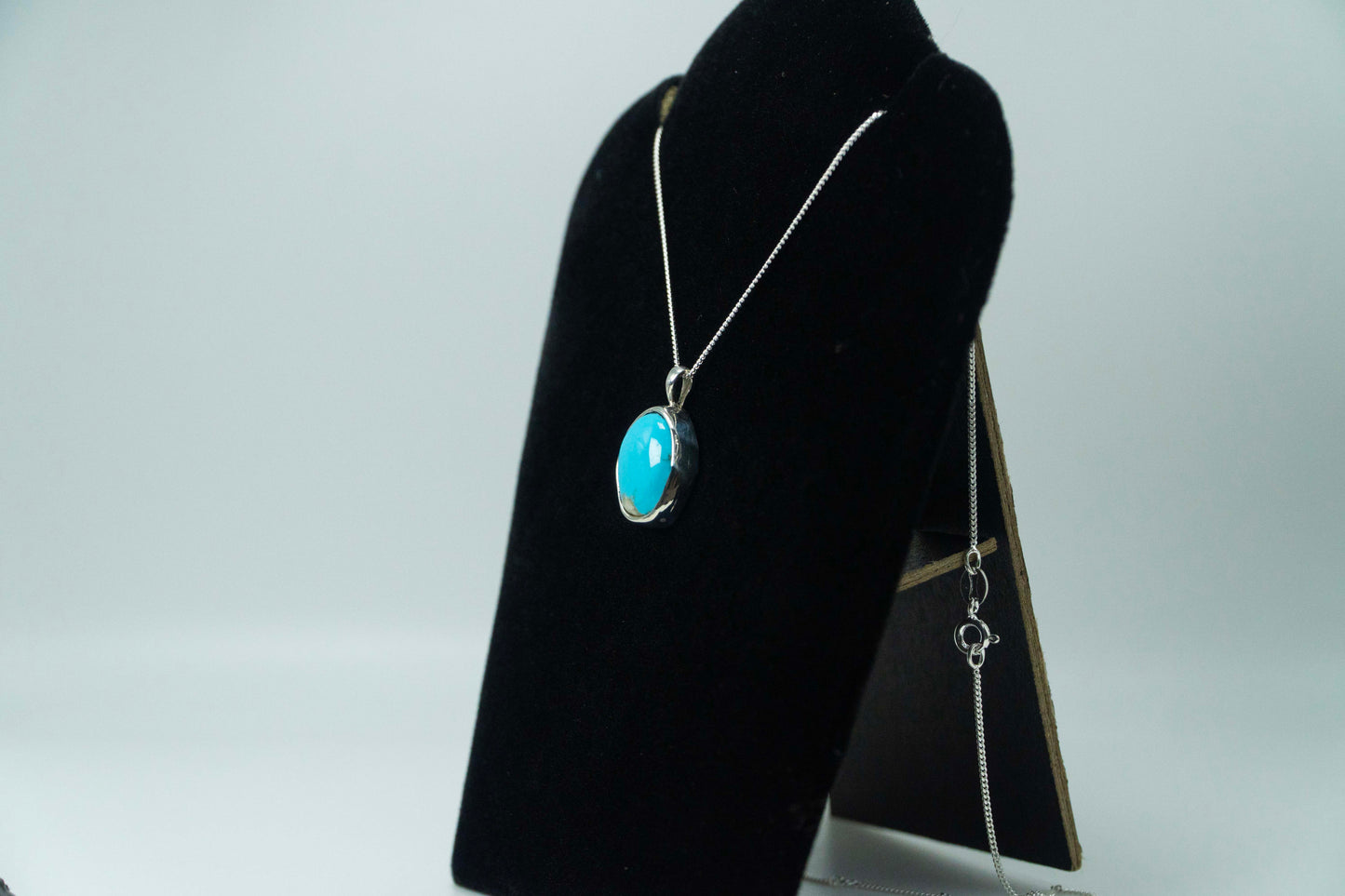 Santa Rita Turquoise Silver Pendant