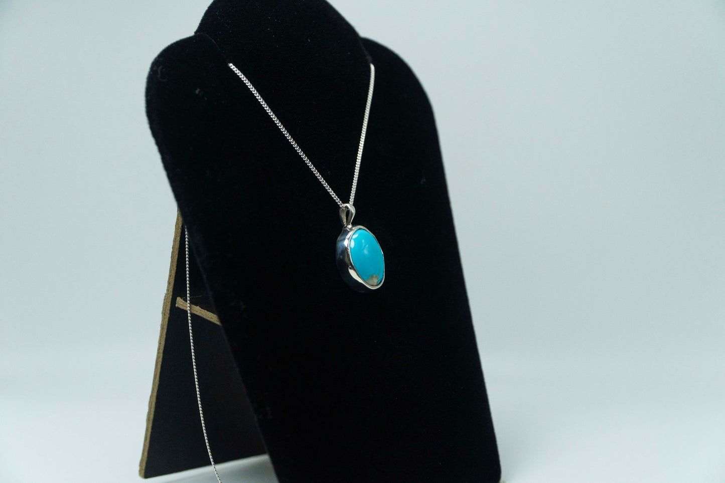 Santa Rita Turquoise Silver Pendant