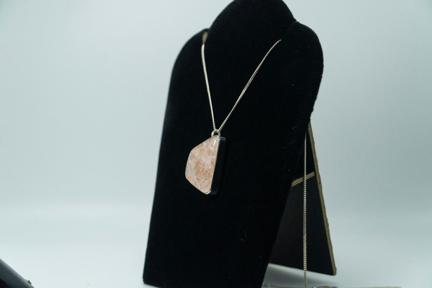 Hyalite Opal Set In .925 Silver