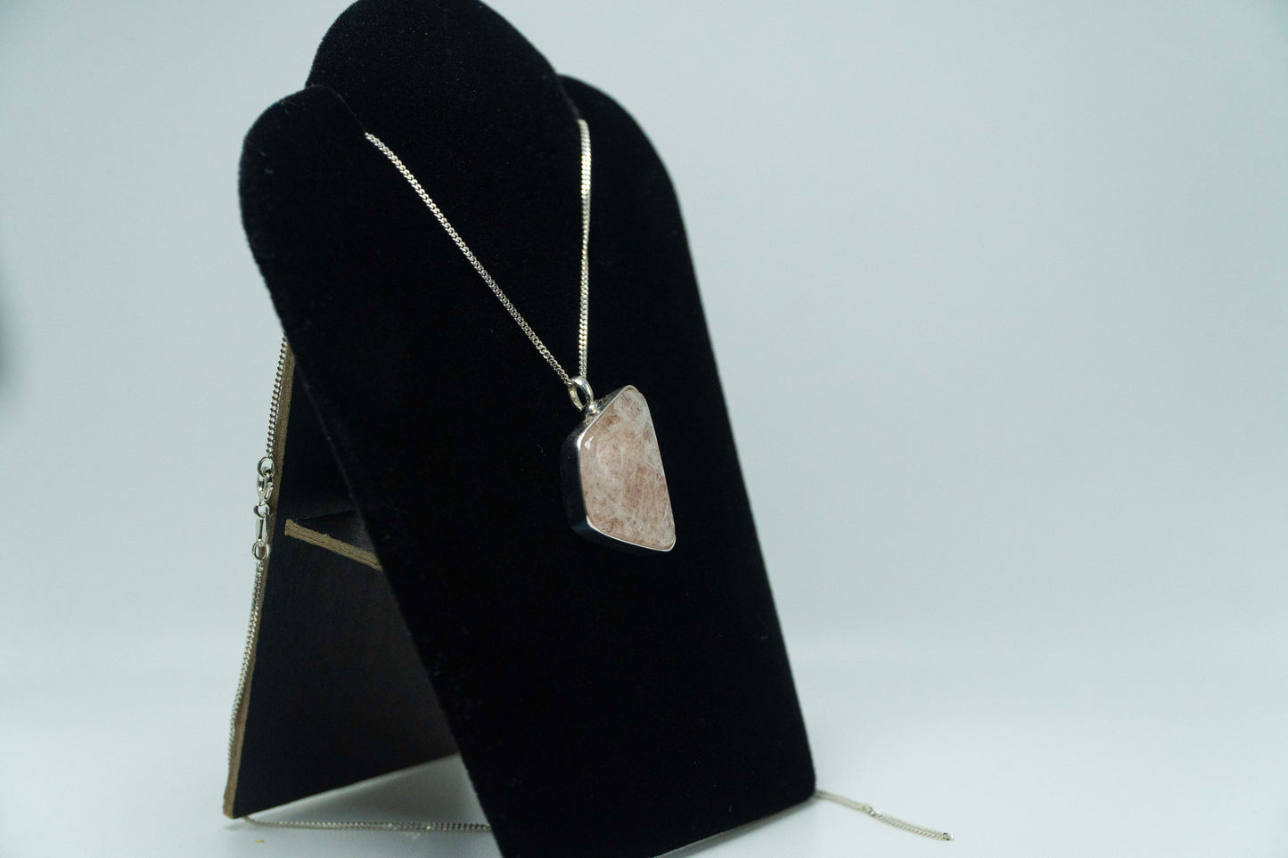 Hyalite Opal Set In .925 Silver