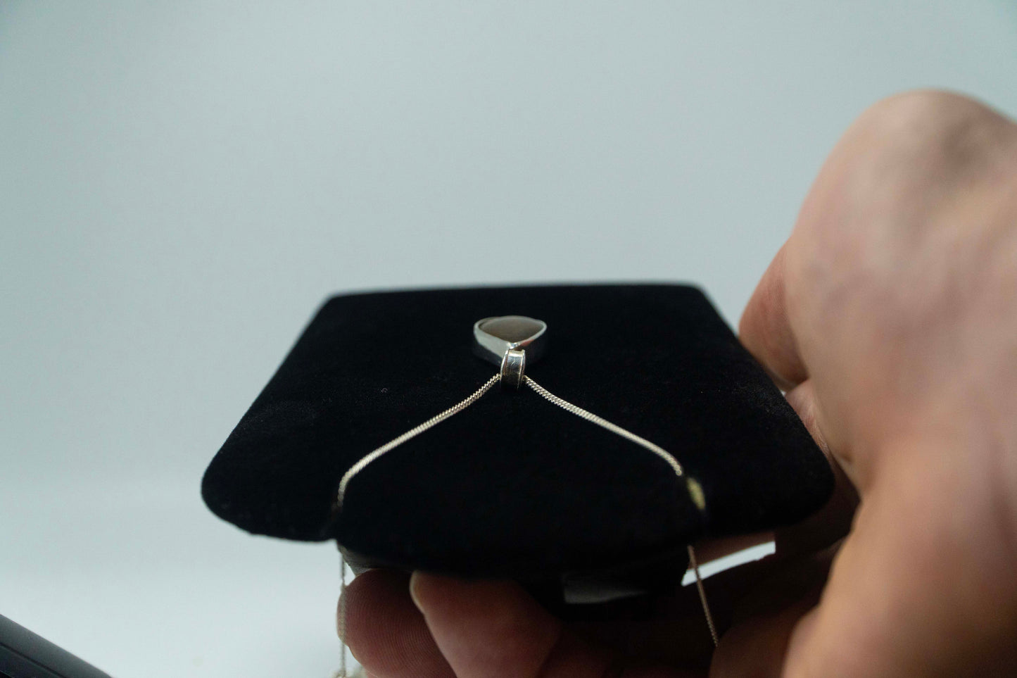 Ammolite .925 Silver Pendant