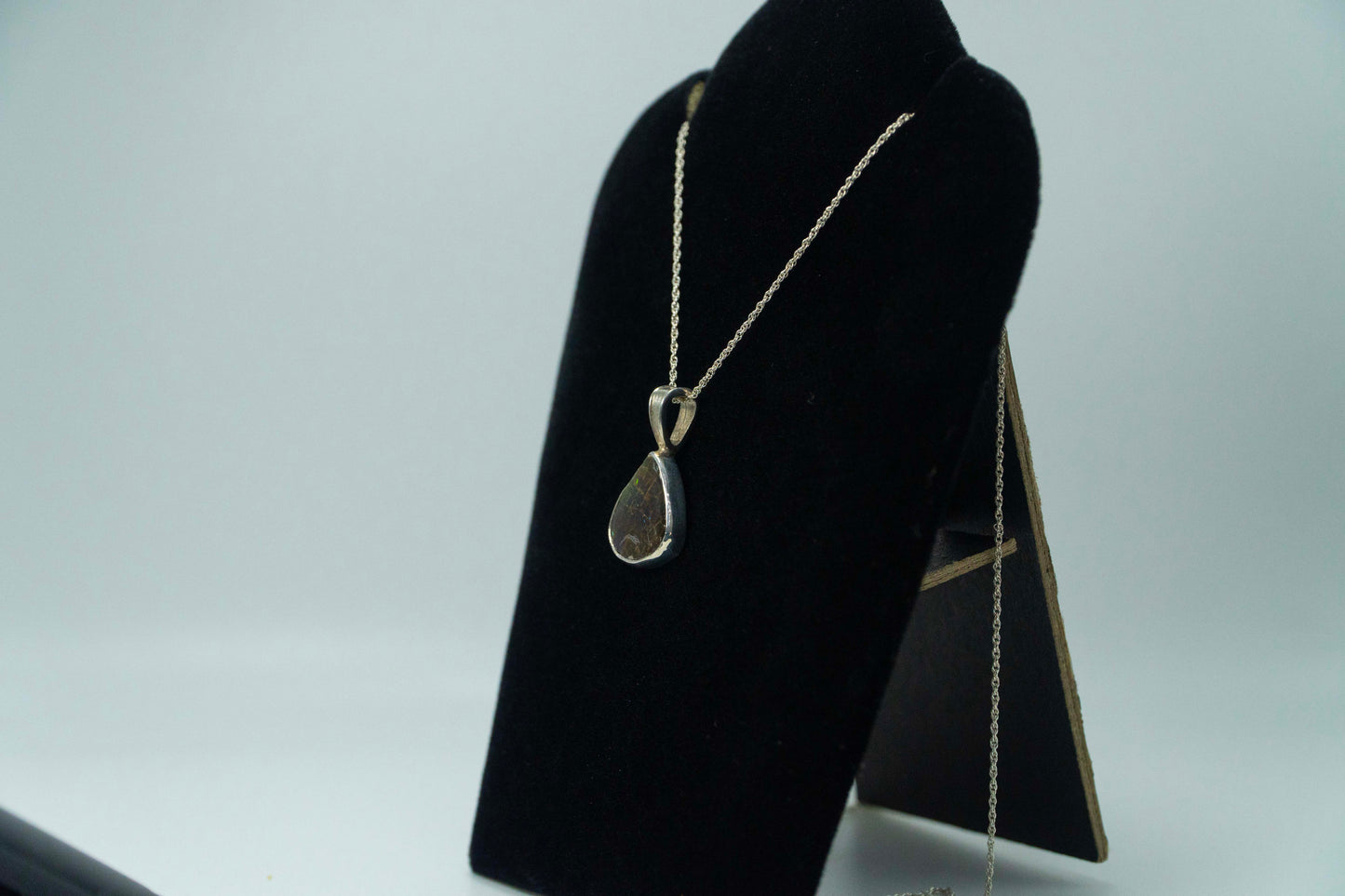 Ammolite .925 Silver Pendant