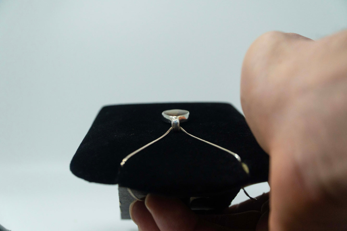 Ammolite .925 Silver Pendant