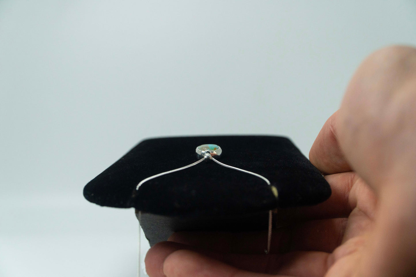 Senora Gold Turquoise .925 Silver Pendant