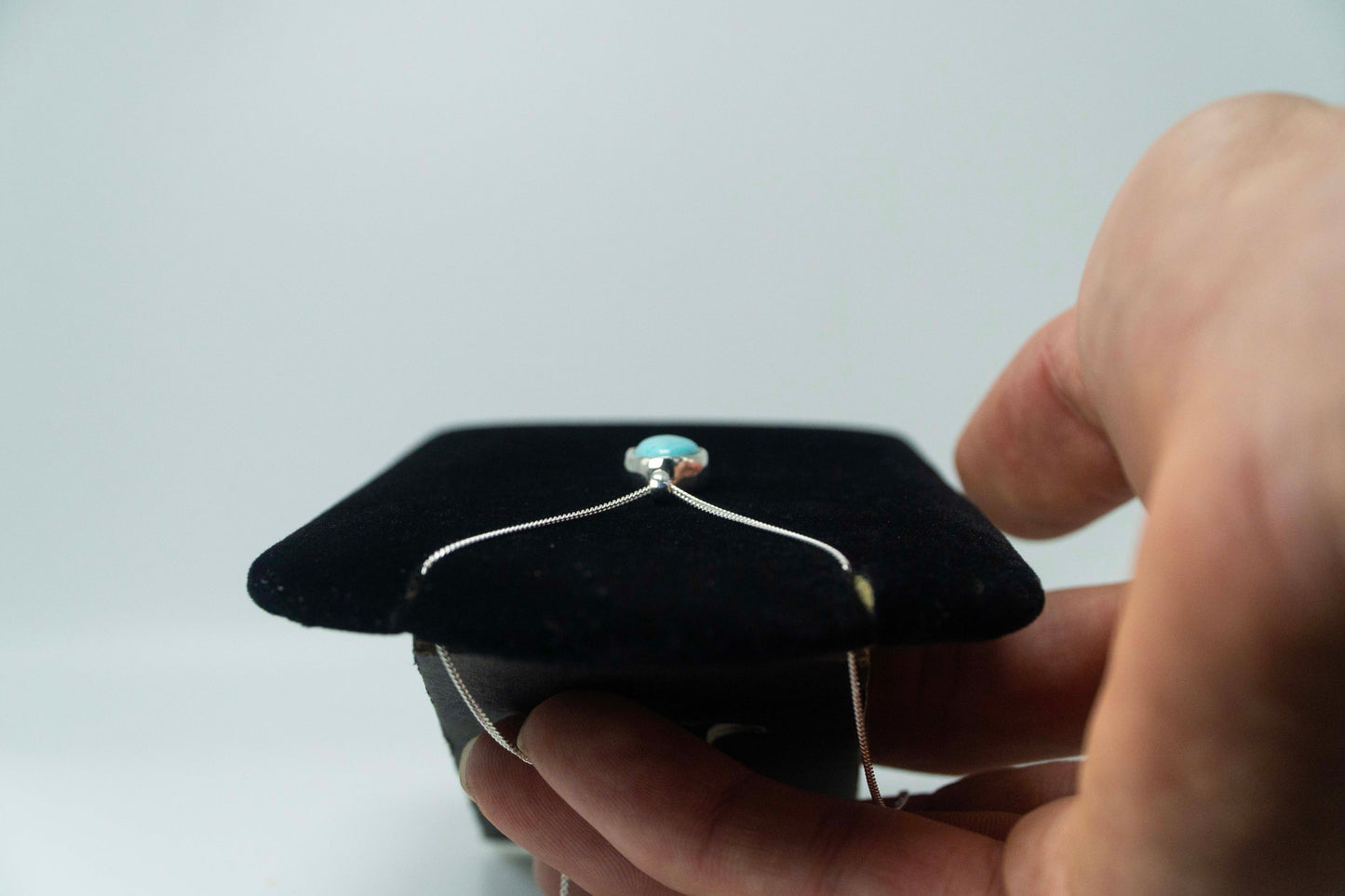 #9 Turquoise .925 Silver Pendant