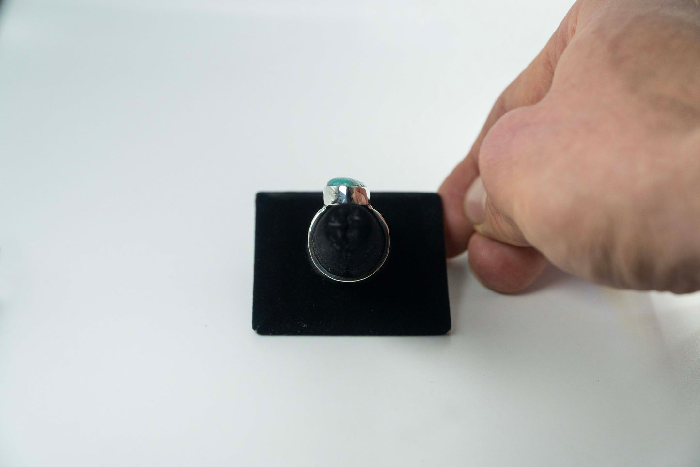 Sonoran Gold Turquoise Ring .925 Silver