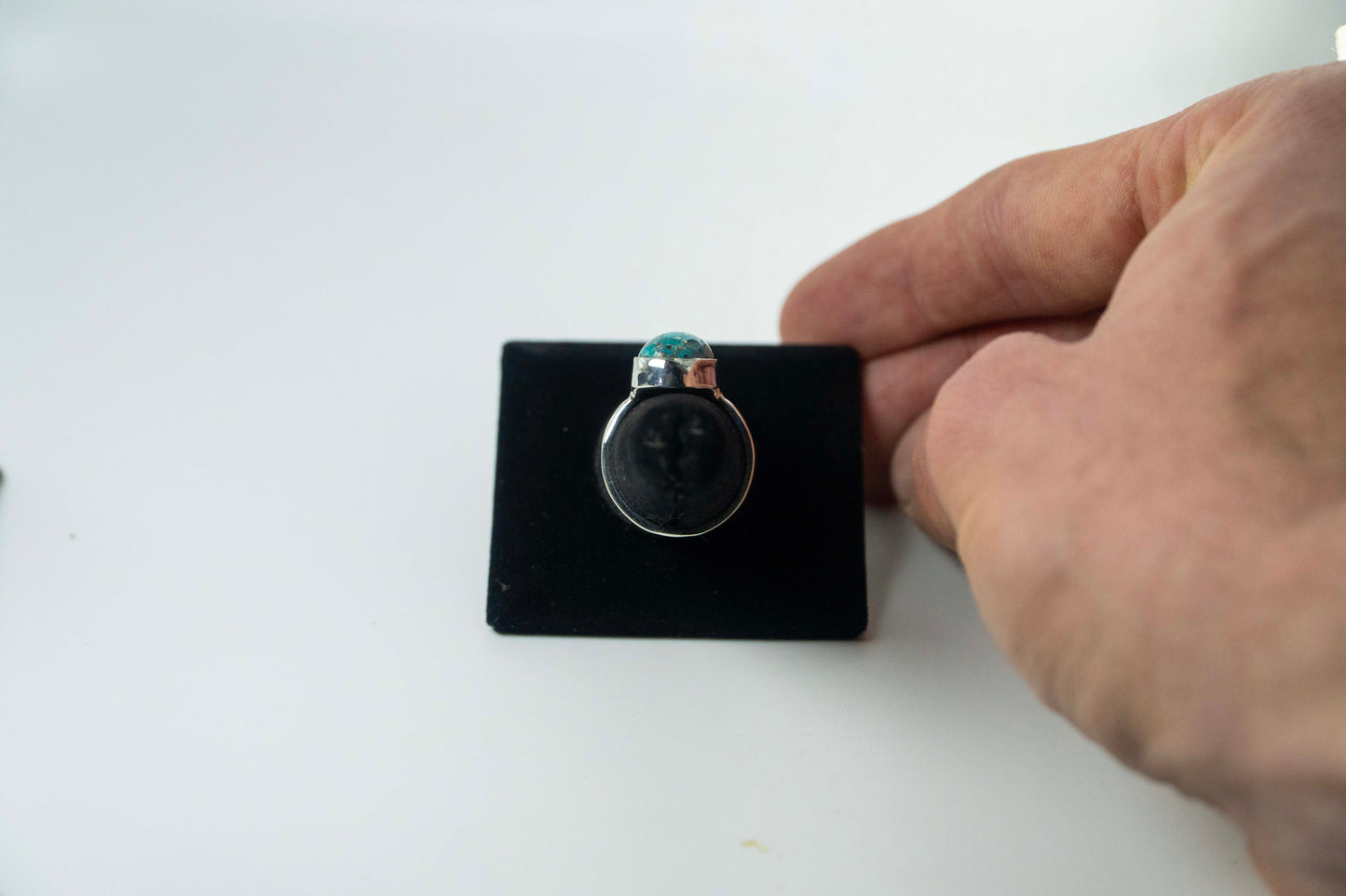 Sonoran Gold Turquoise Ring .925 Silver