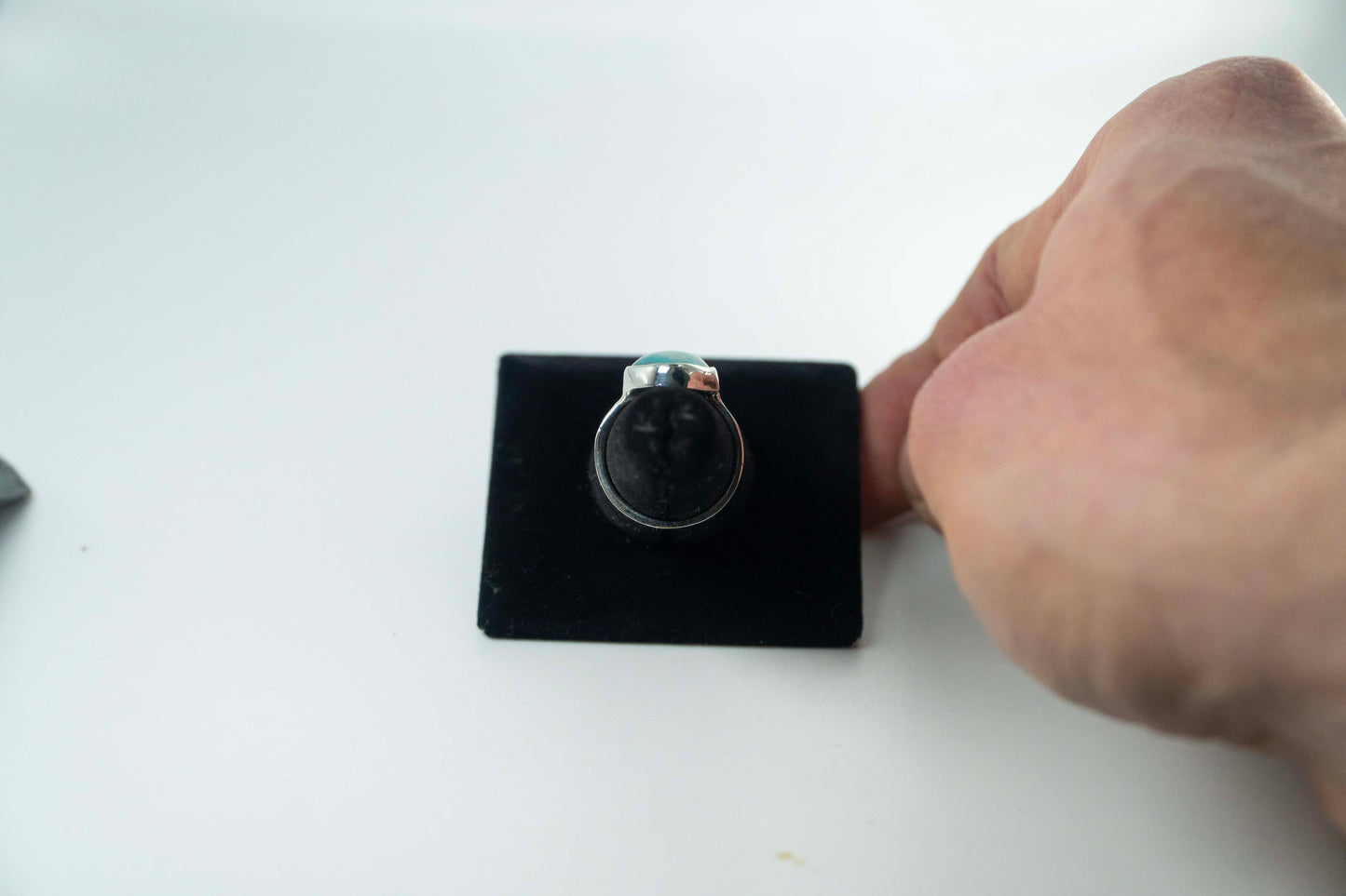 Sonoran Gold Turquoise Ring .925 Silver