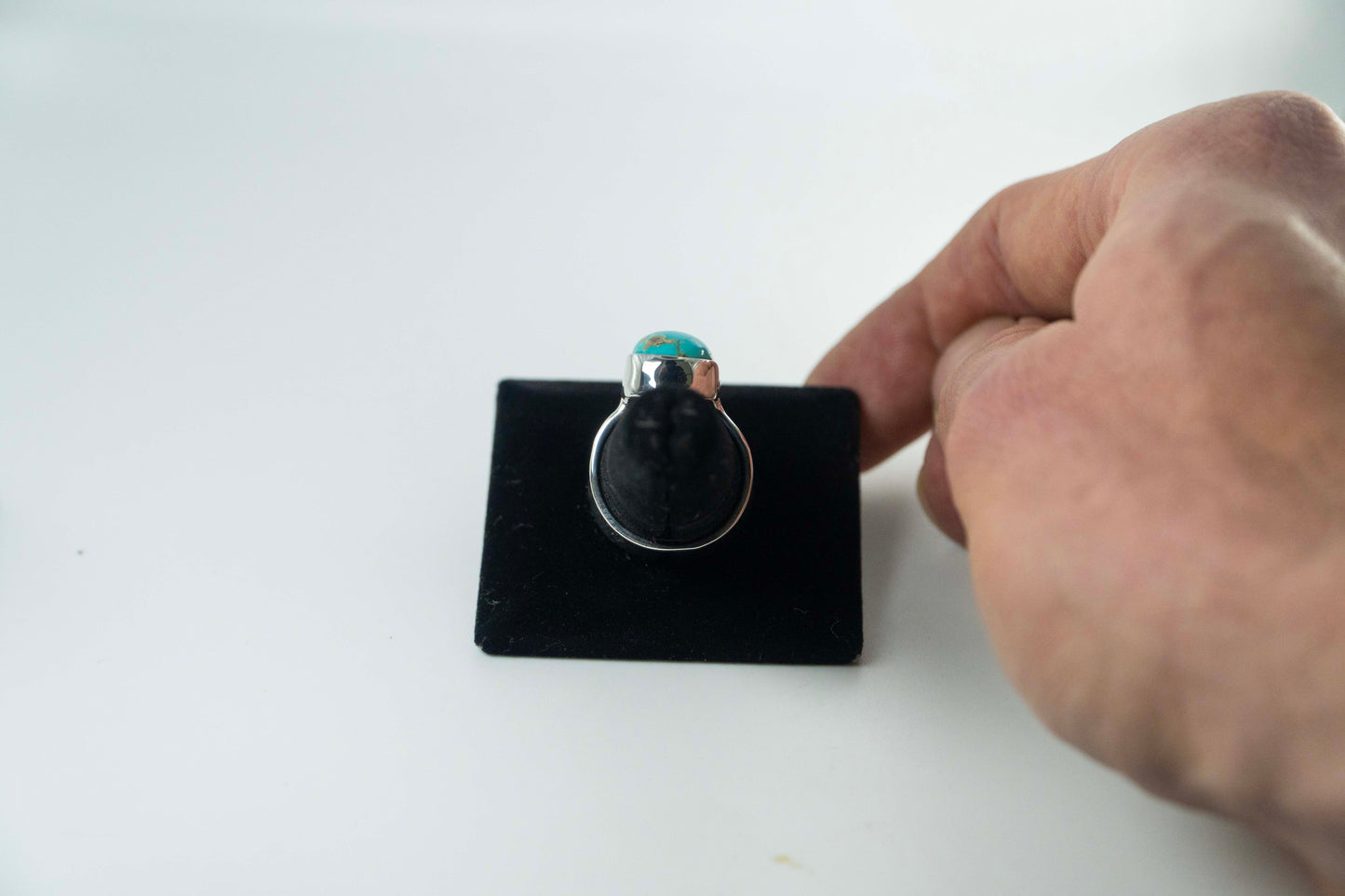 Sonoran Gold Turquoise Ring .925 Silver