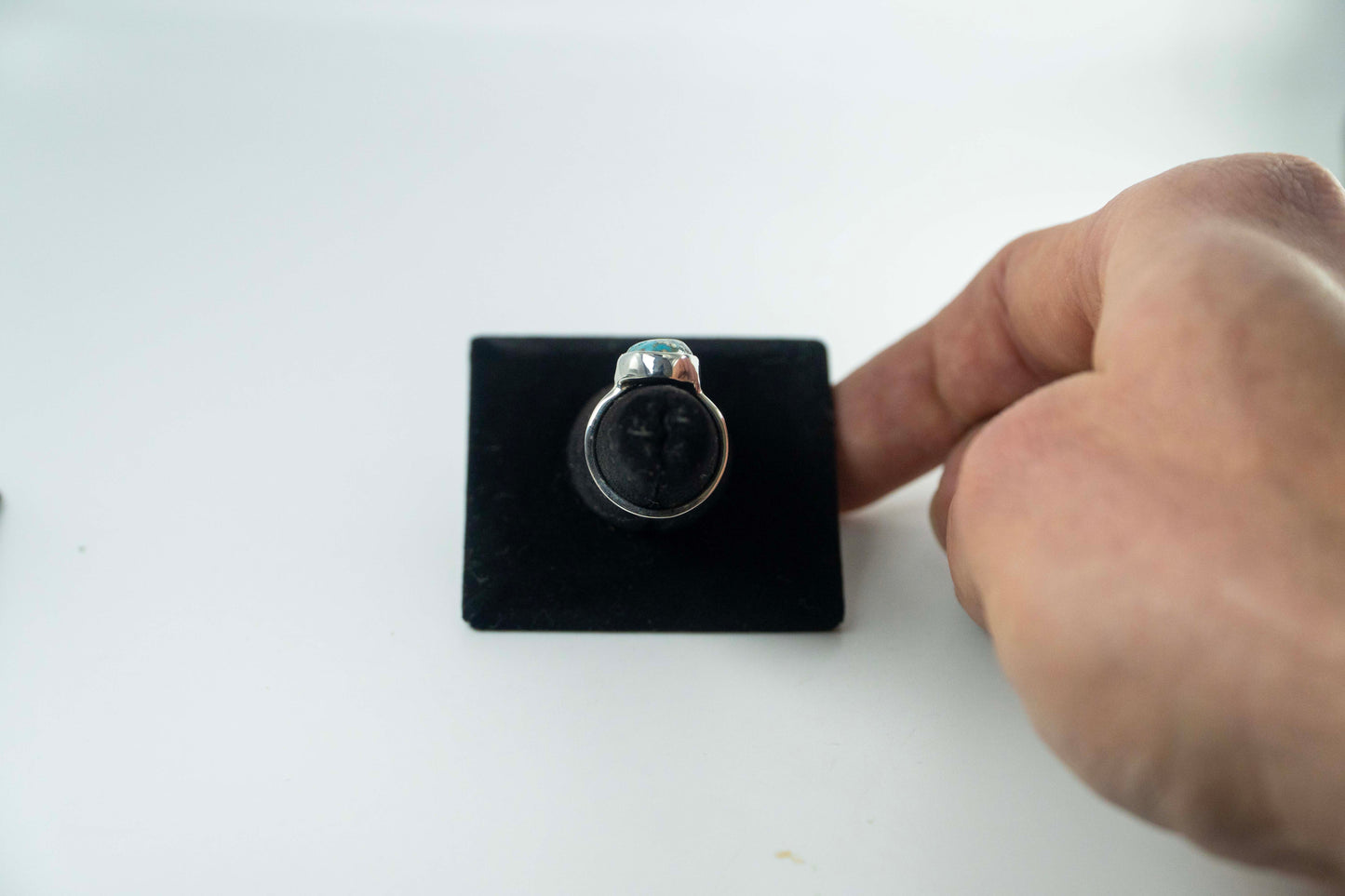 Sonoran Gold Turquoise Ring .925 Silver