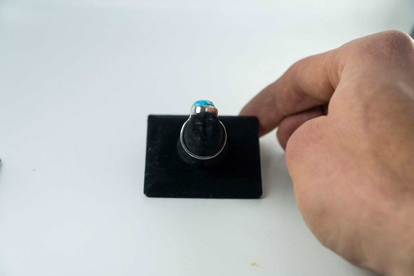 Nacozari Turquoise Ring .925 Silver