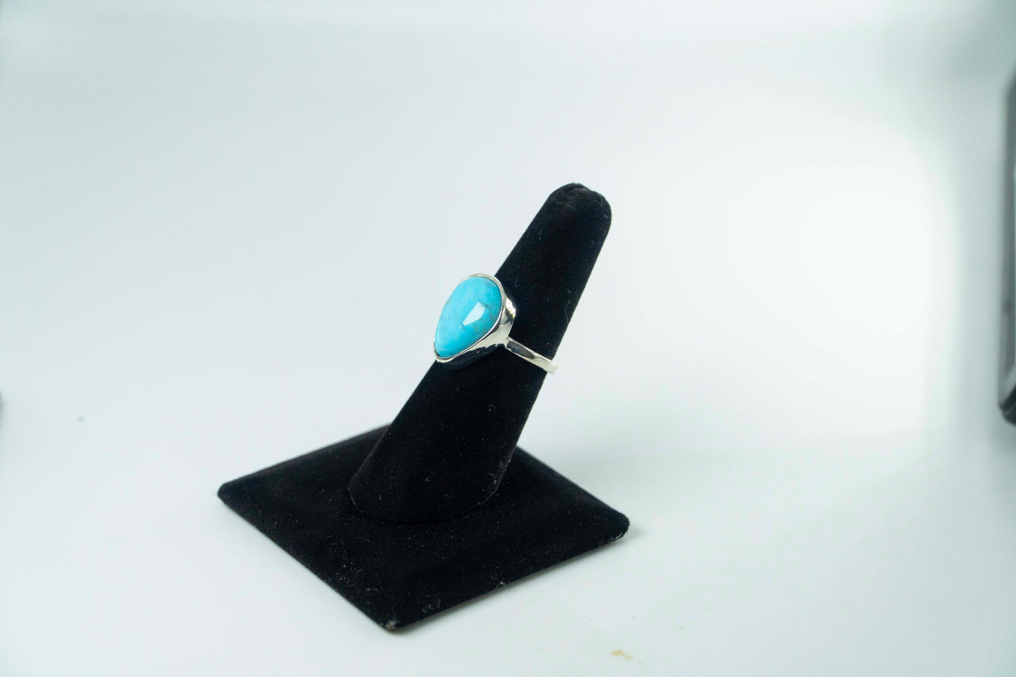 Sleeping Beauty Turquoise Ring .925 Silver