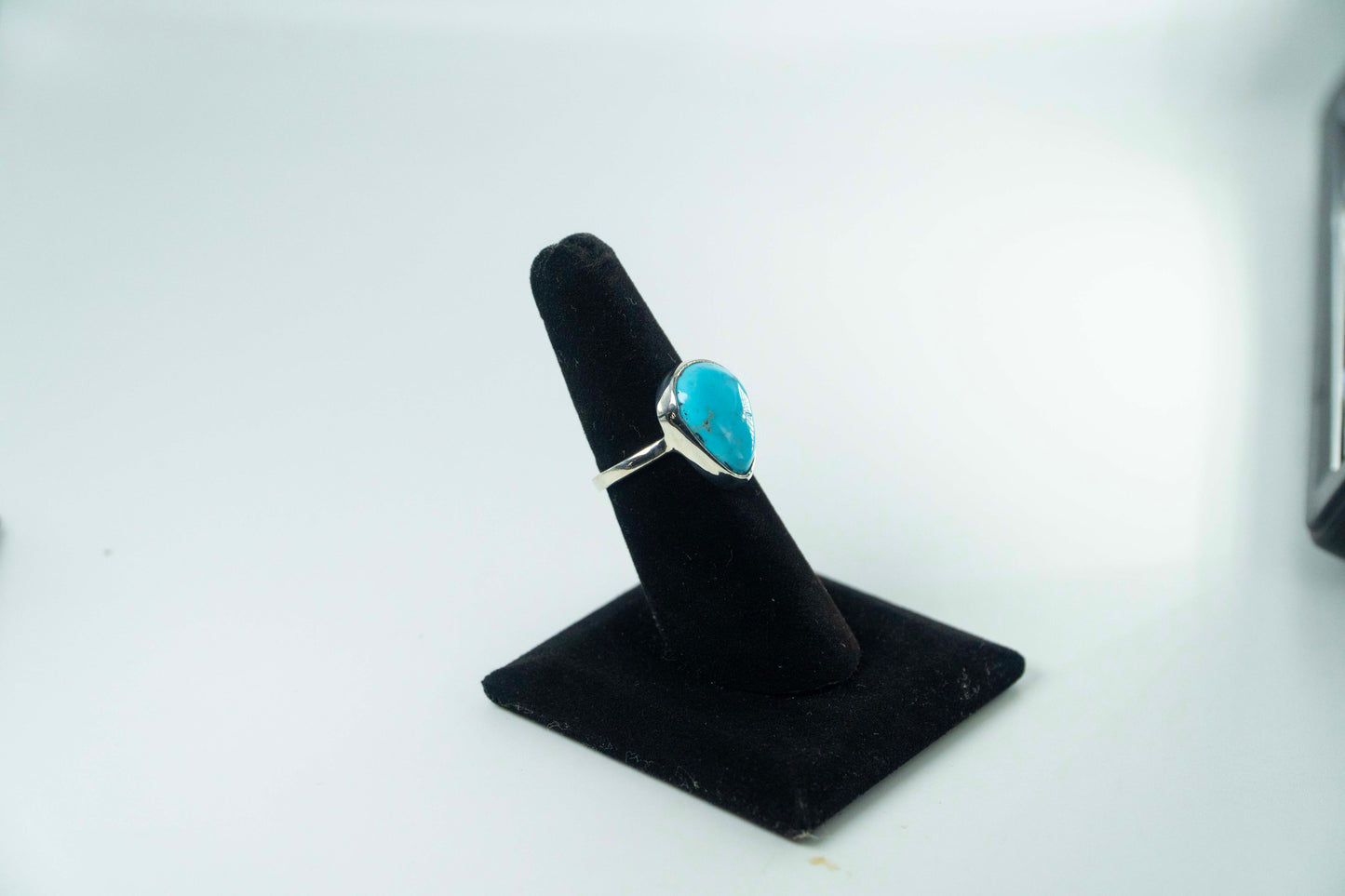 Sleeping Beauty Turquoise Ring .925 Silver