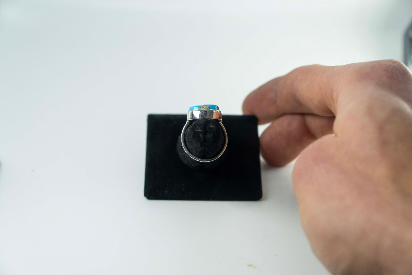 Nacozari Turquoise Ring .925 Silver