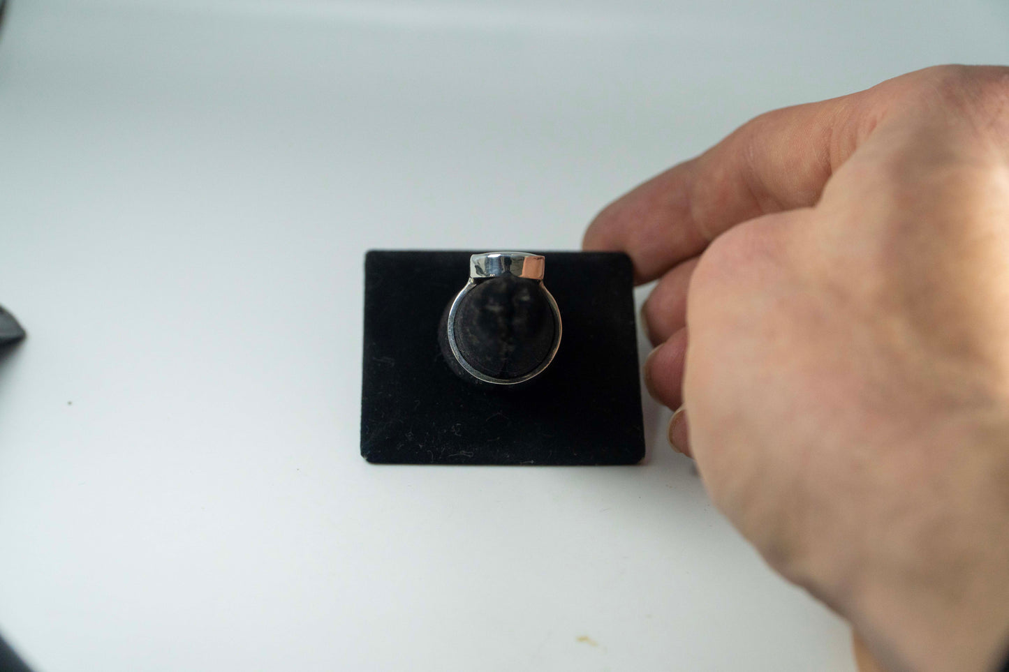 Ammolite Ring .925 Silver