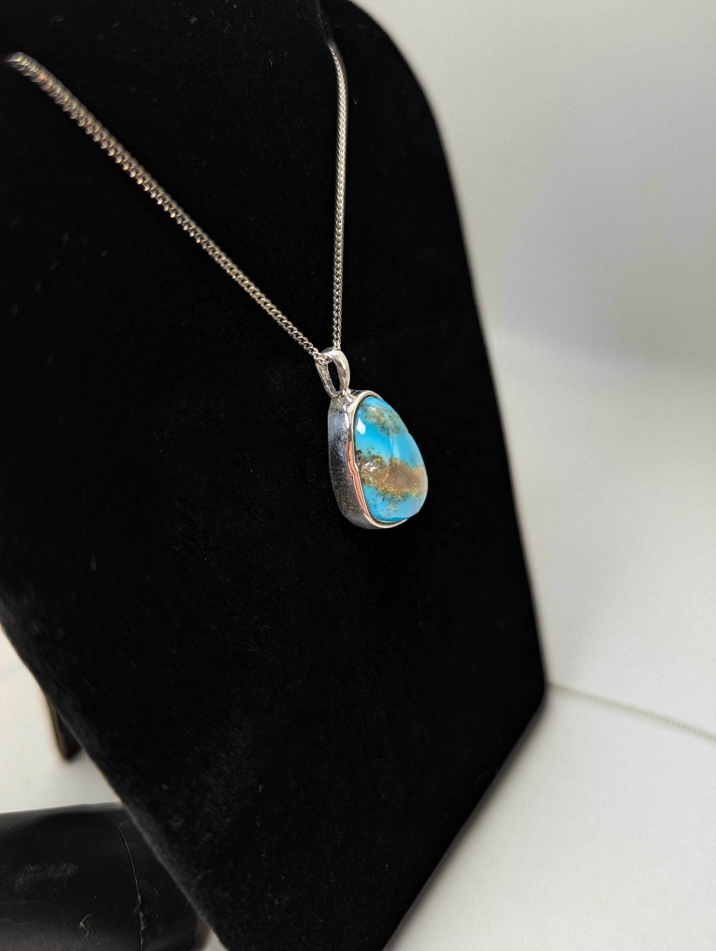 Santa Rita Turquoise .925 Silver Pendant