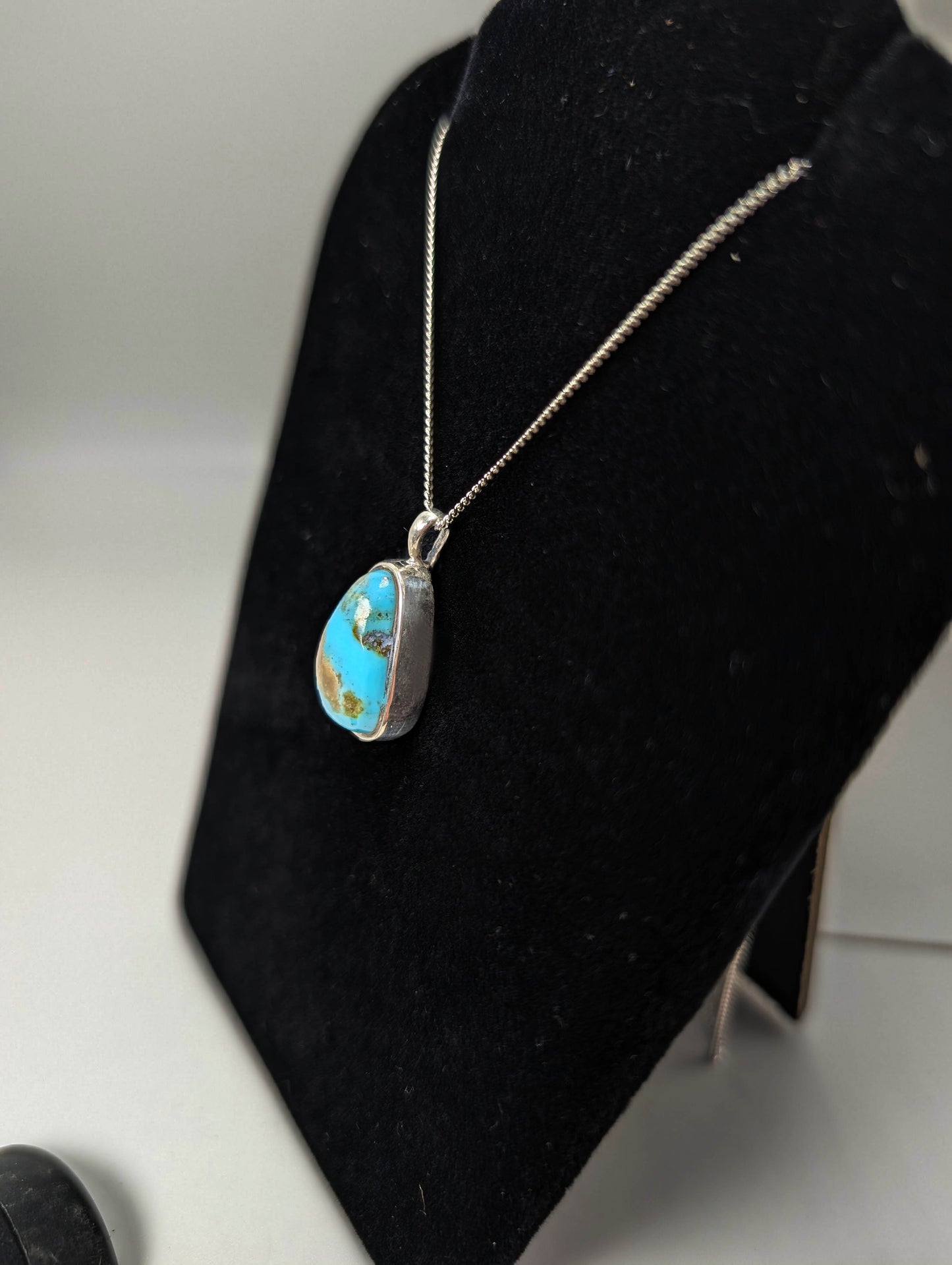 Santa Rita Turquoise .925 Silver Pendant