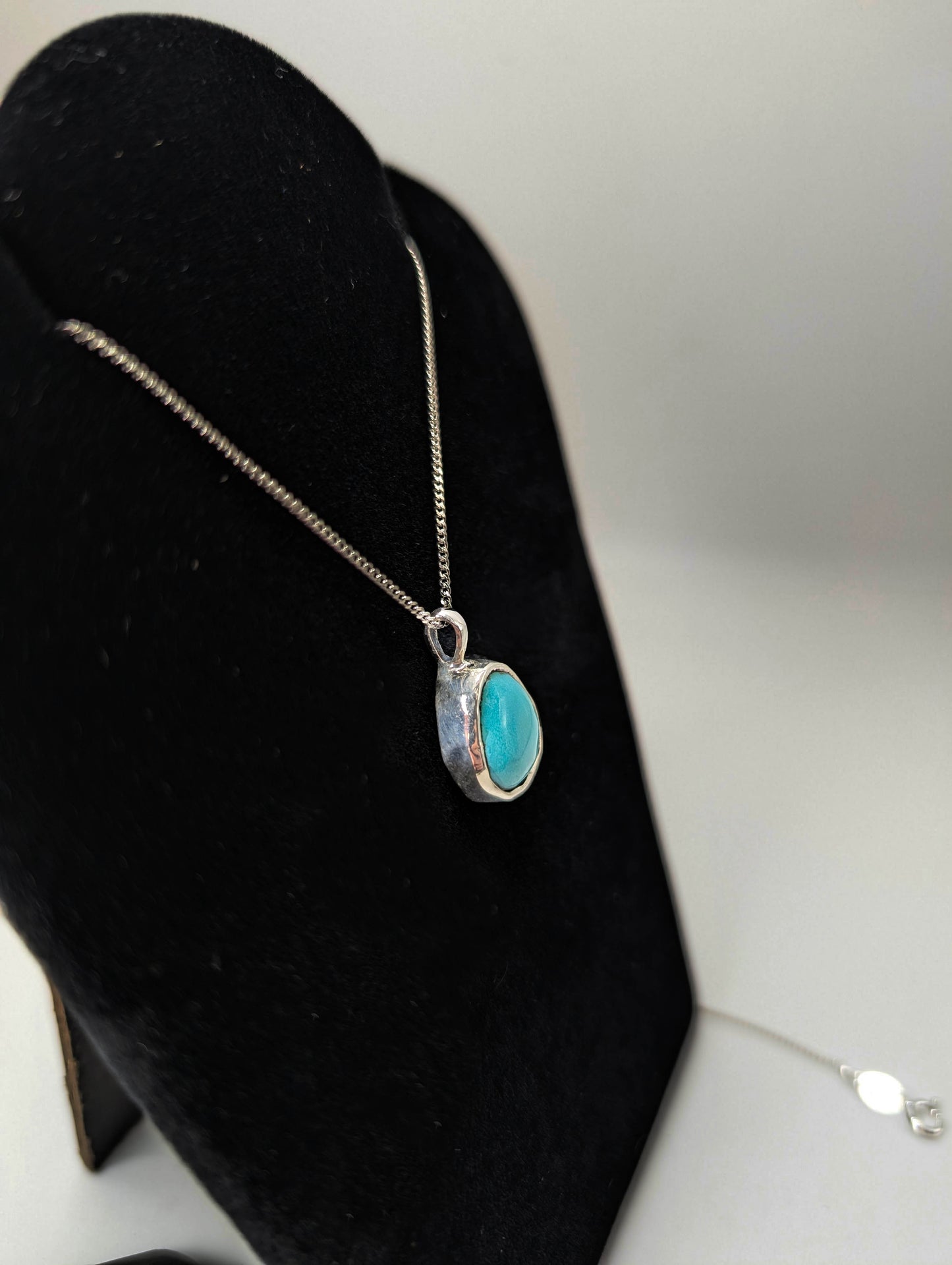 Santa Rita Turquoise .925 Silver Pendant