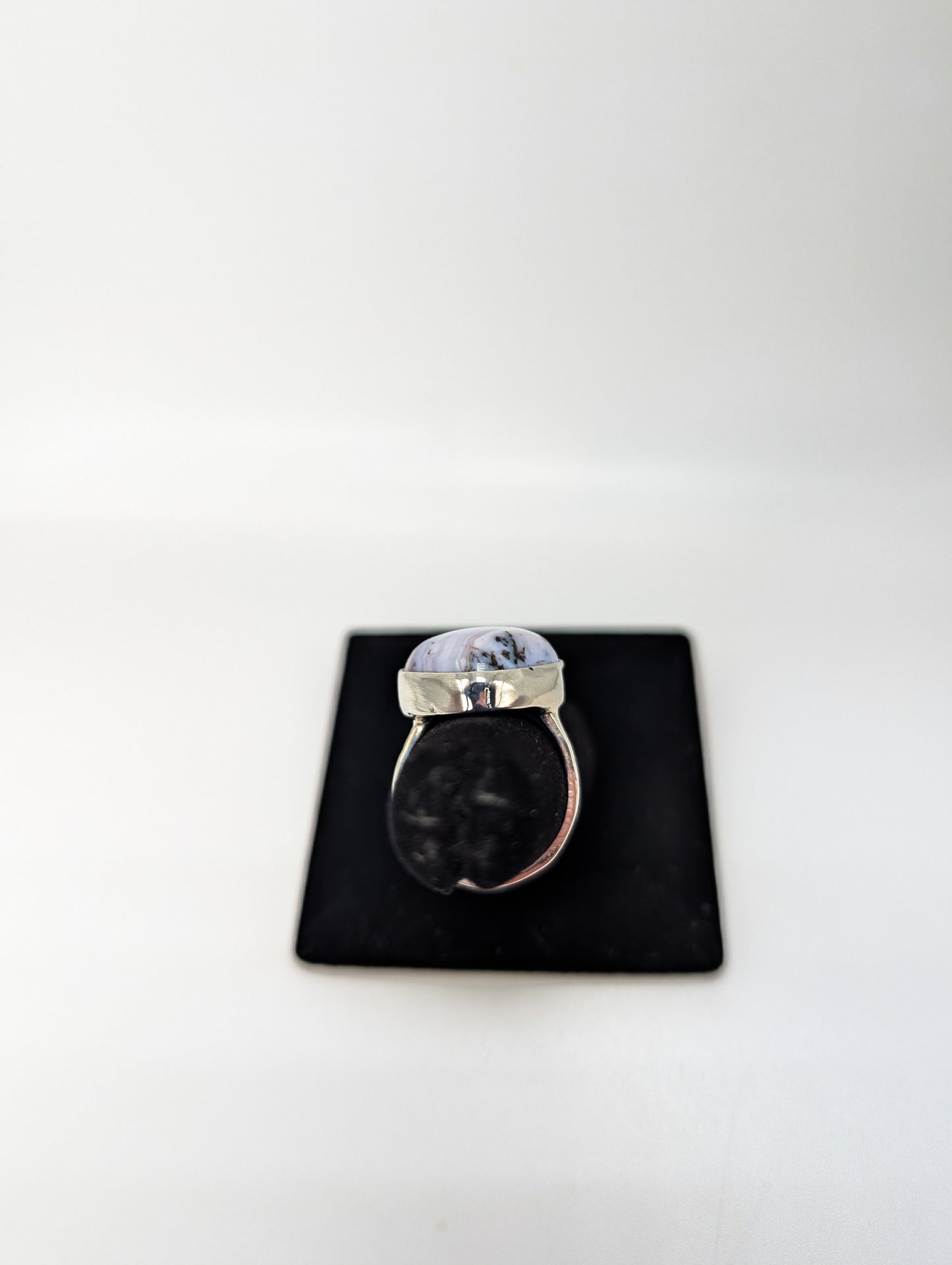 Sowbelly Agate Ring .925 Silver