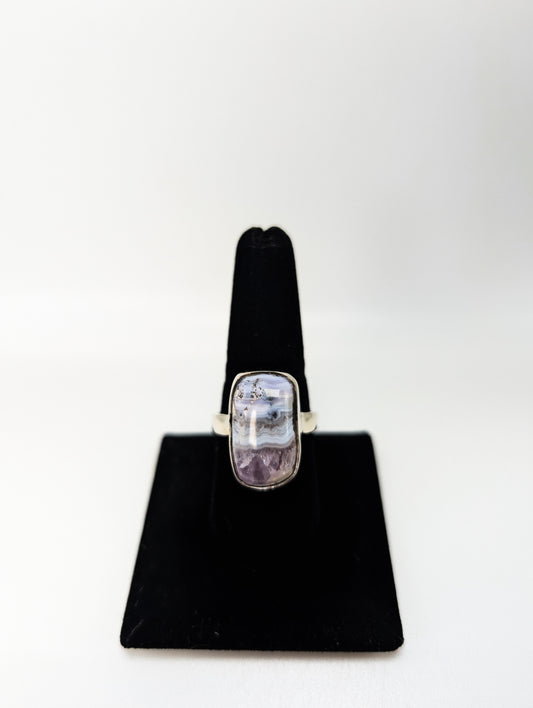 Colorado Sowbelly Agate Ring .925 Silver