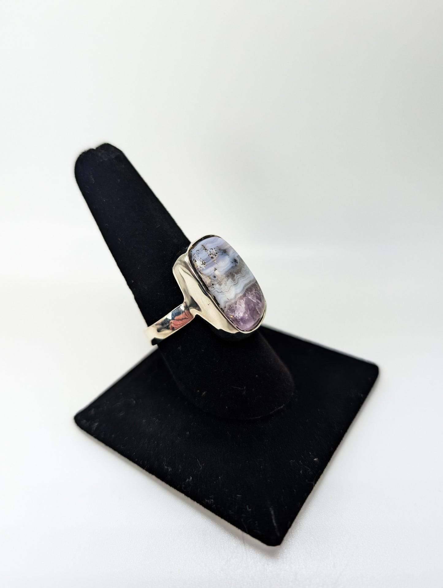 Colorado Sowbelly Agate Ring .925 Silver