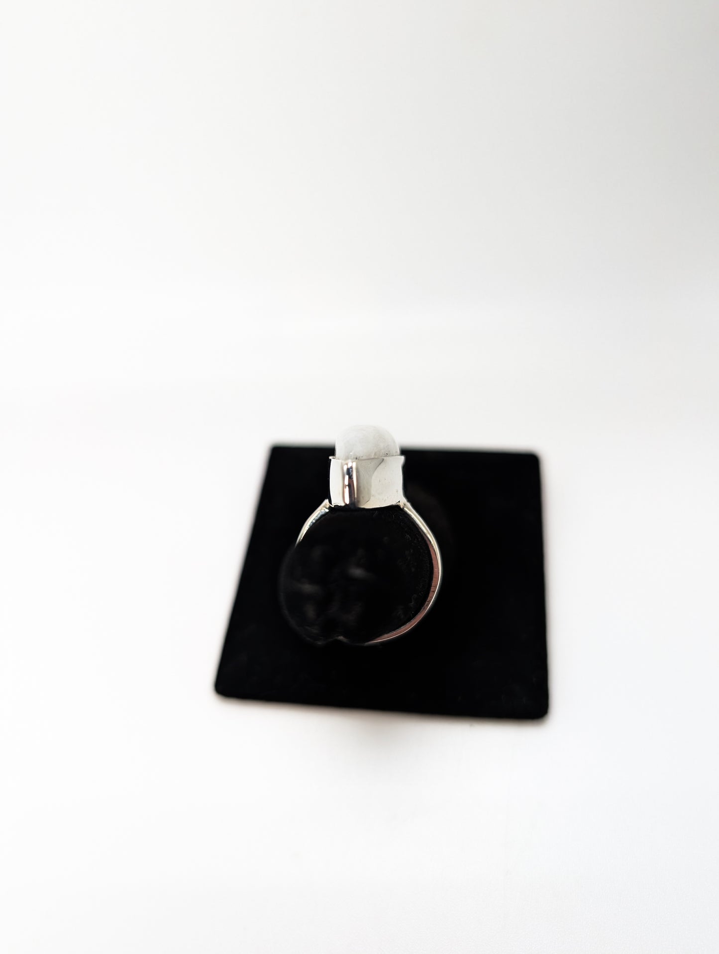 Moonstone Silver Ring .925 Silver