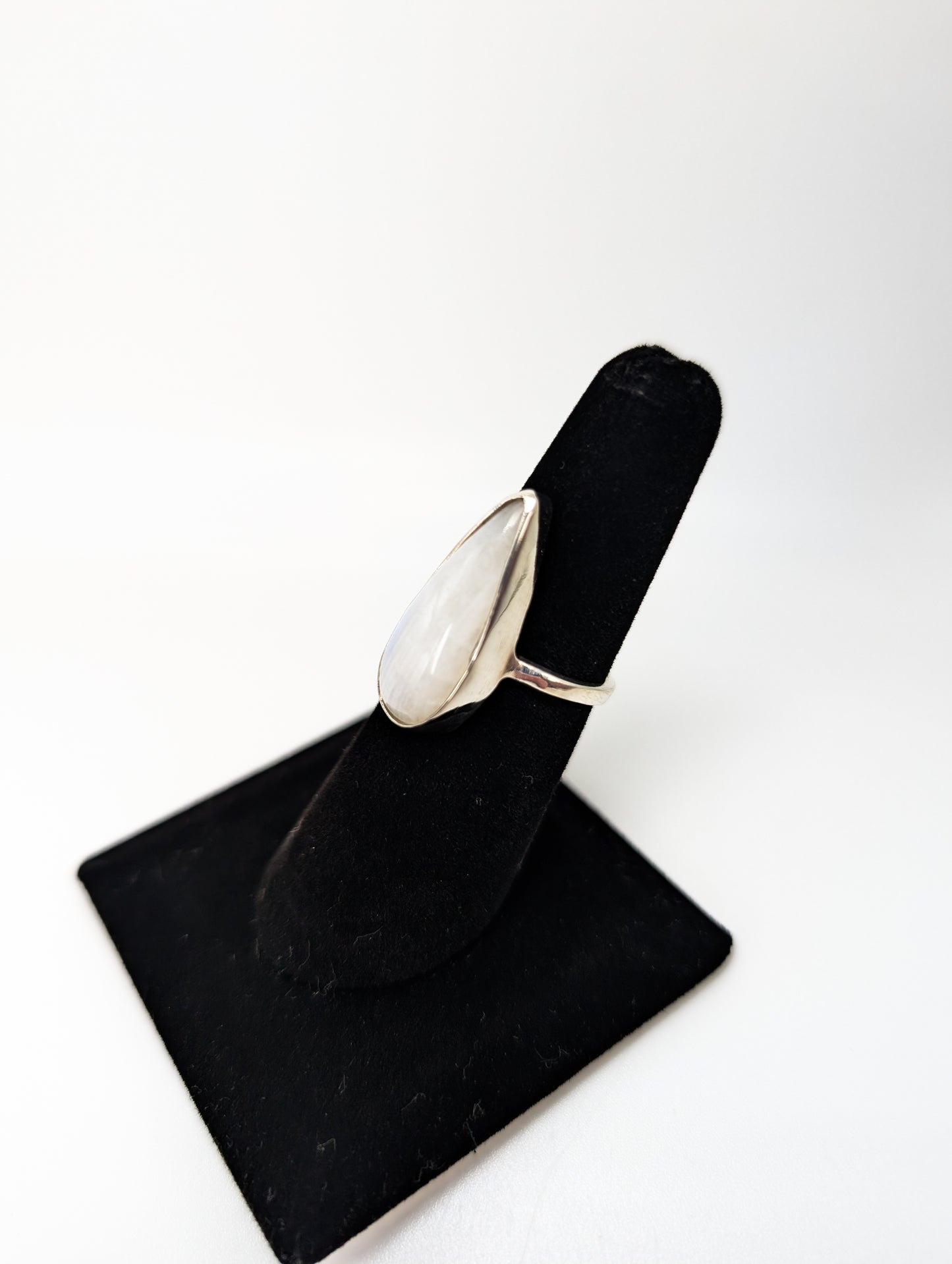 Moonstone Silver Ring .925 Silver