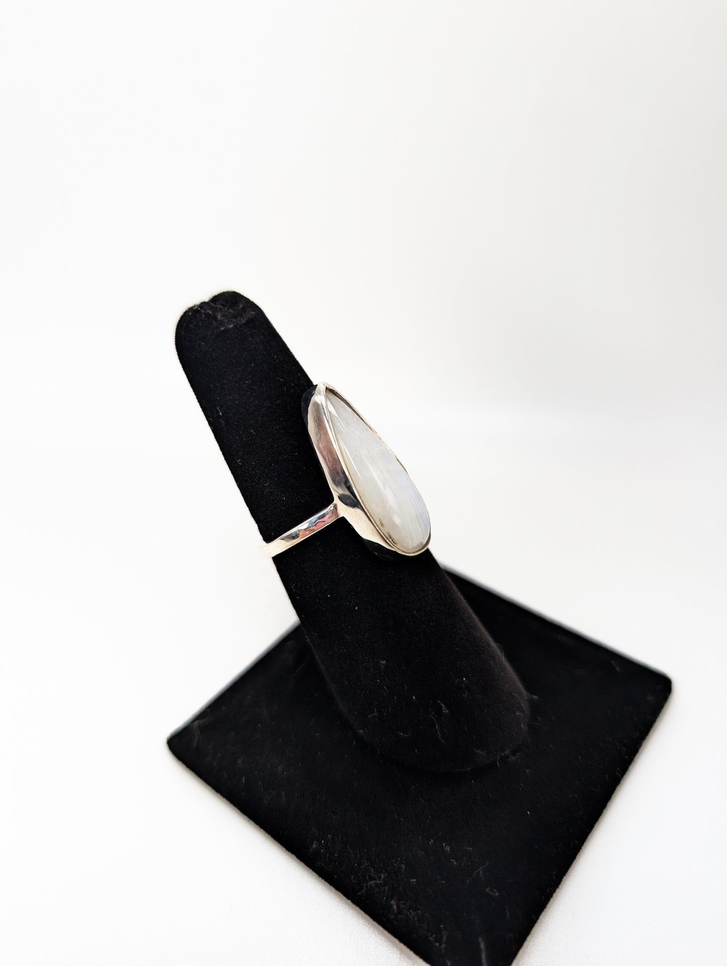 Moonstone Silver Ring .925 Silver