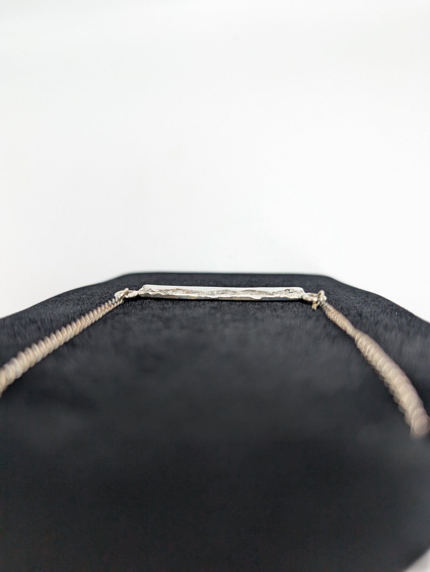 Starry Night Sky Mountain Pendant .925 Silver