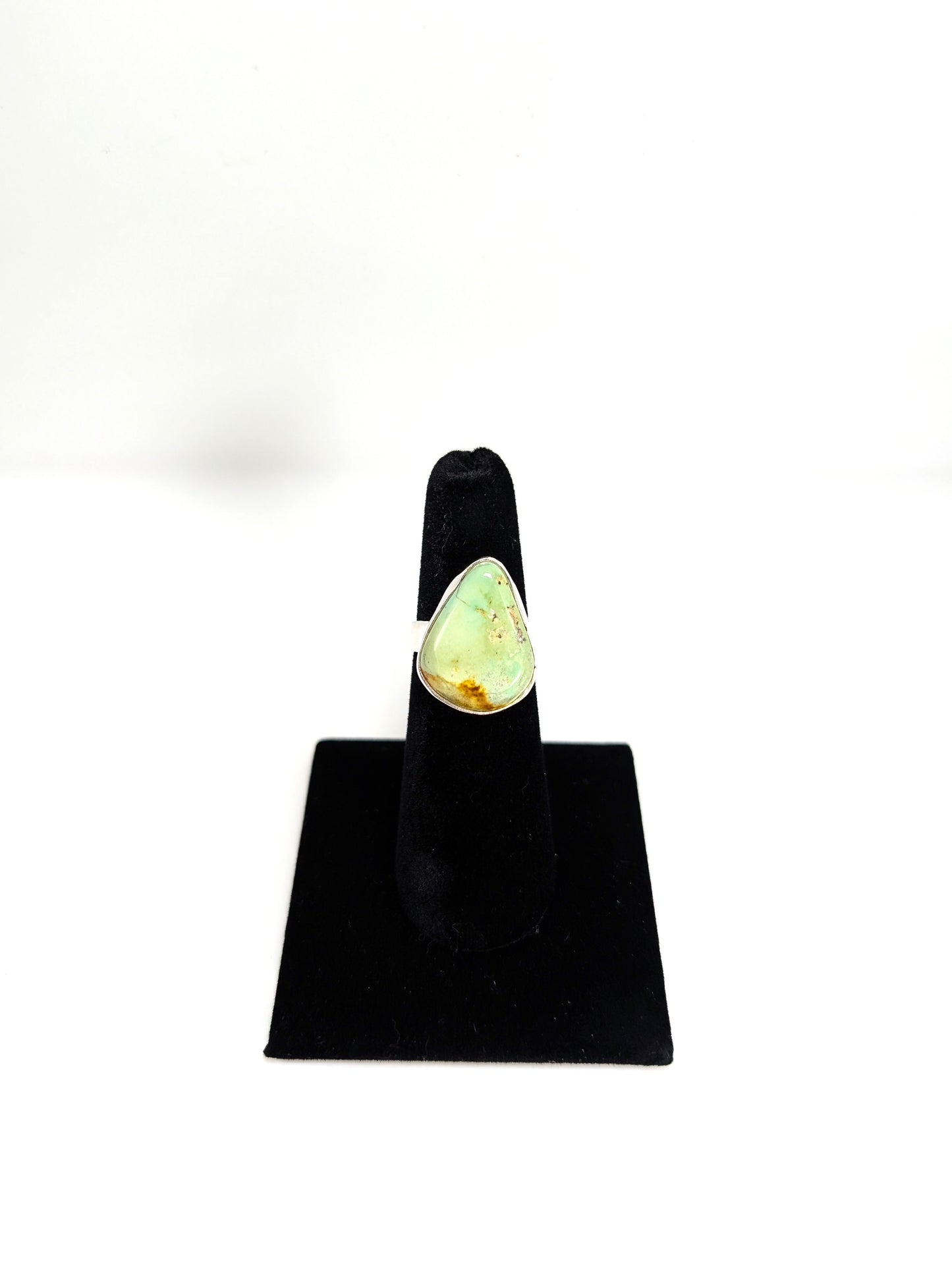 Cripple Creek Colorado Turquoise RIng .925 Silver