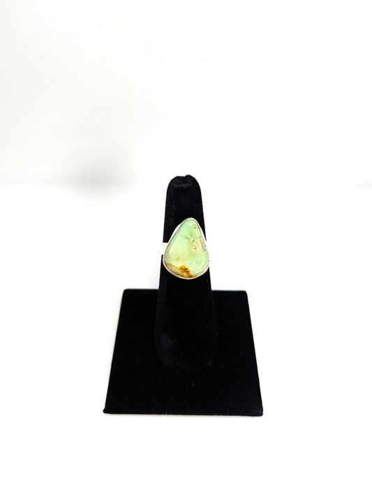 Cripple Creek Colorado Turquoise RIng .925 Silver