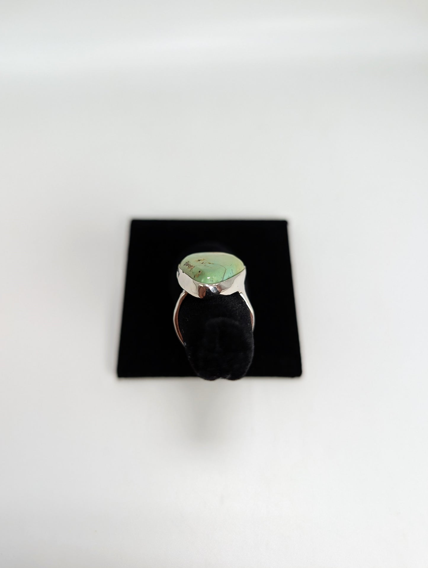 Cripple Creek Colorado Turquoise RIng .925 Silver