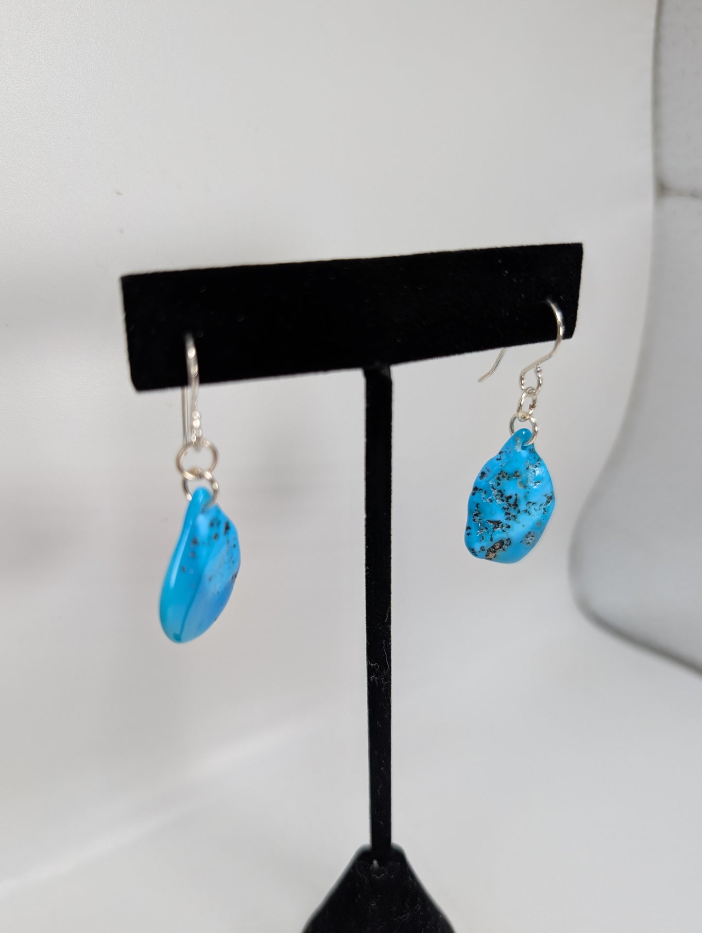 Tumbled Sleeping Beauty Earrings