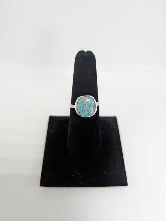 Colorado Amazonite Silver Ring .925 Silver