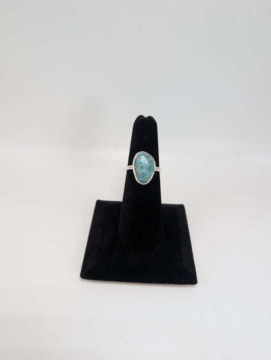 Colorado Amazonite Silver Ring .925 Silver