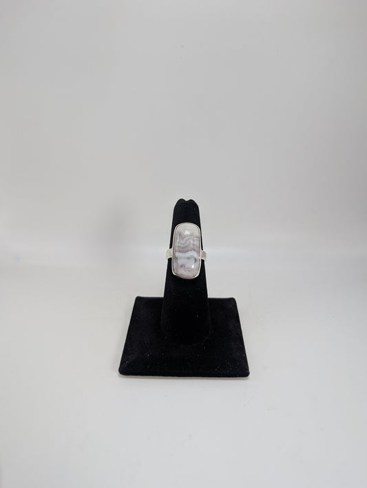 Colorado Sowbelly Agate Ring .925 Silver