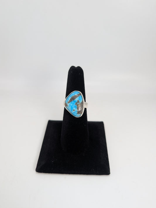 Nacozari Turquoise Ring .925 Silver