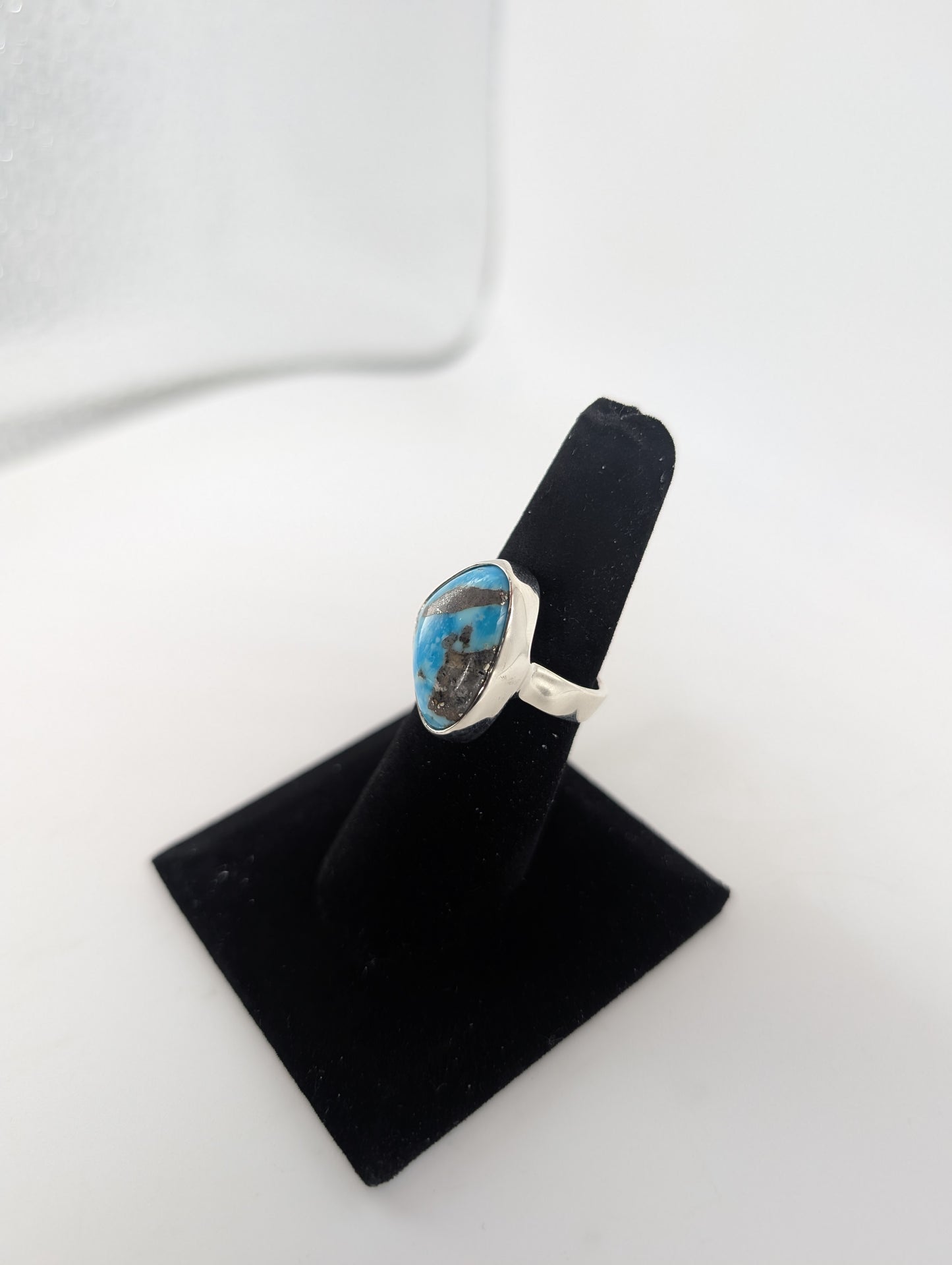 Nacozari Turquoise Ring .925 Silver