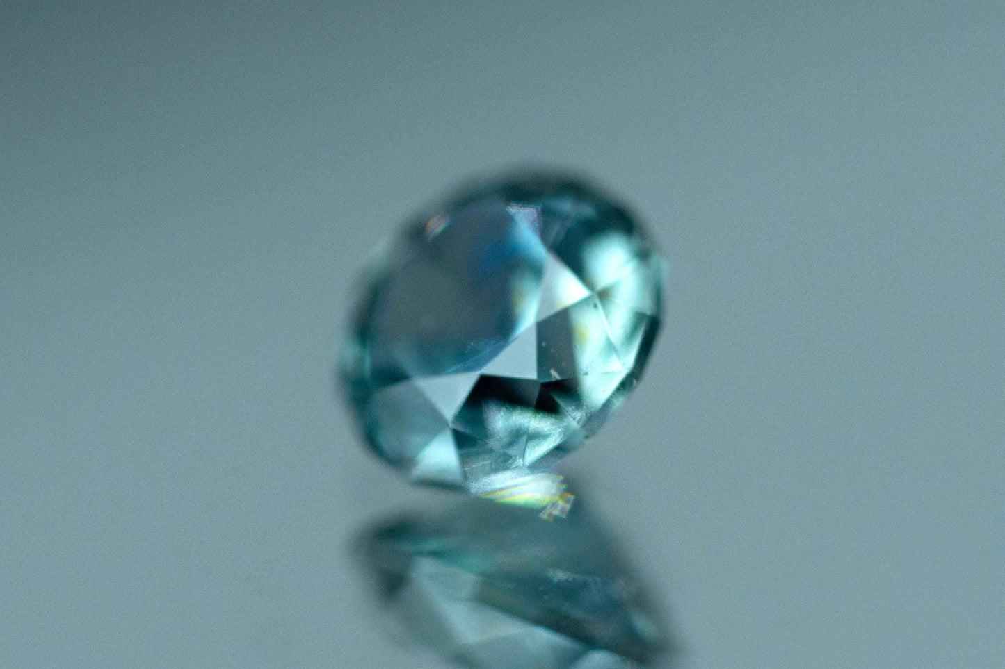 1.3ct Montana Sapphire Blue Faceted Gemstone
