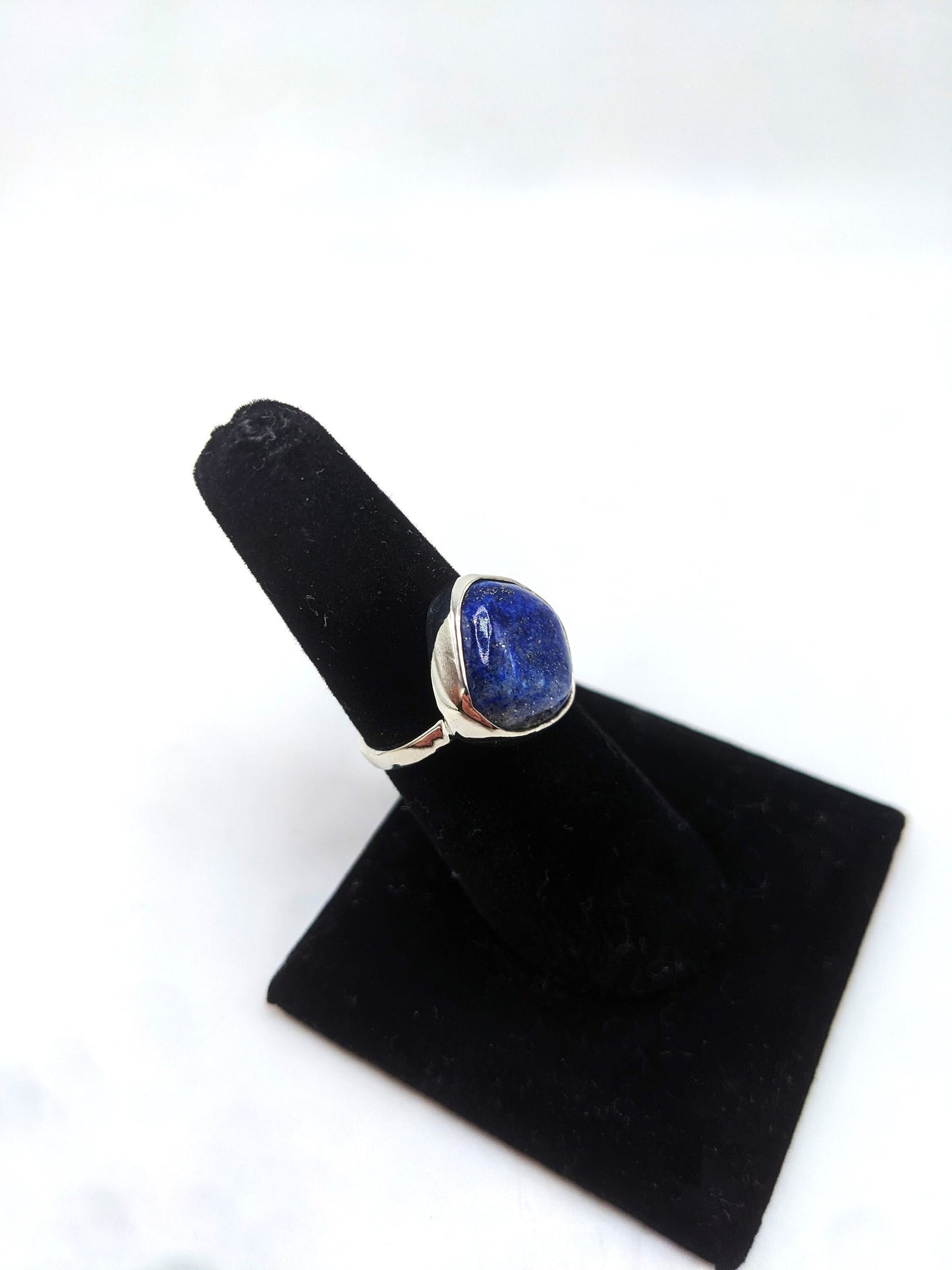 Lapis Lazuli Statement Ring .925 Silver