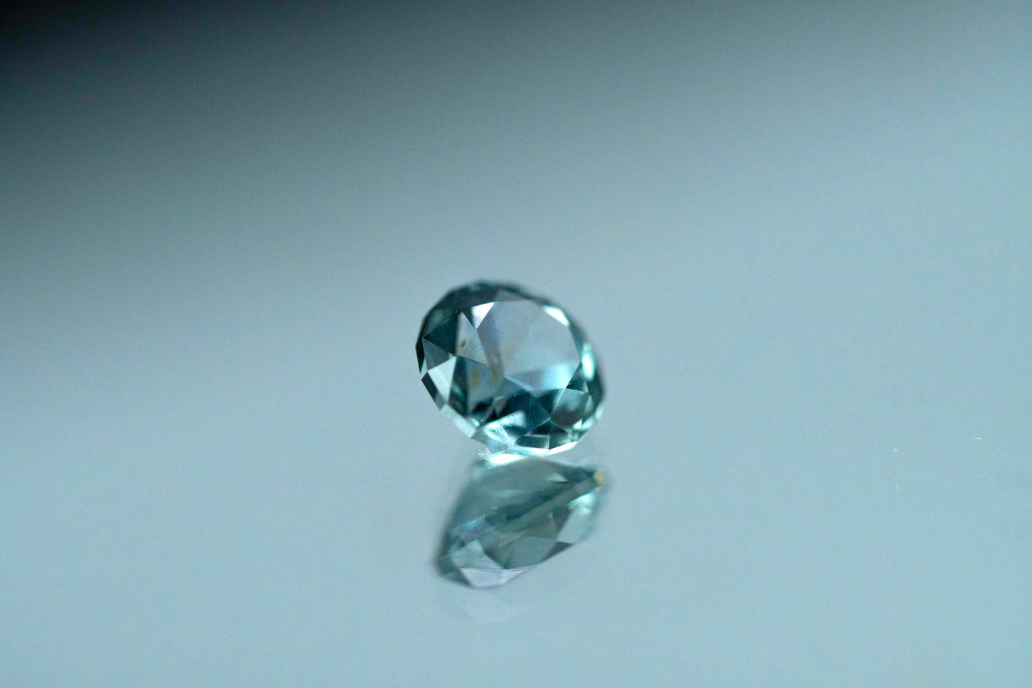 1.3ct Montana Sapphire Blue Faceted Gemstone