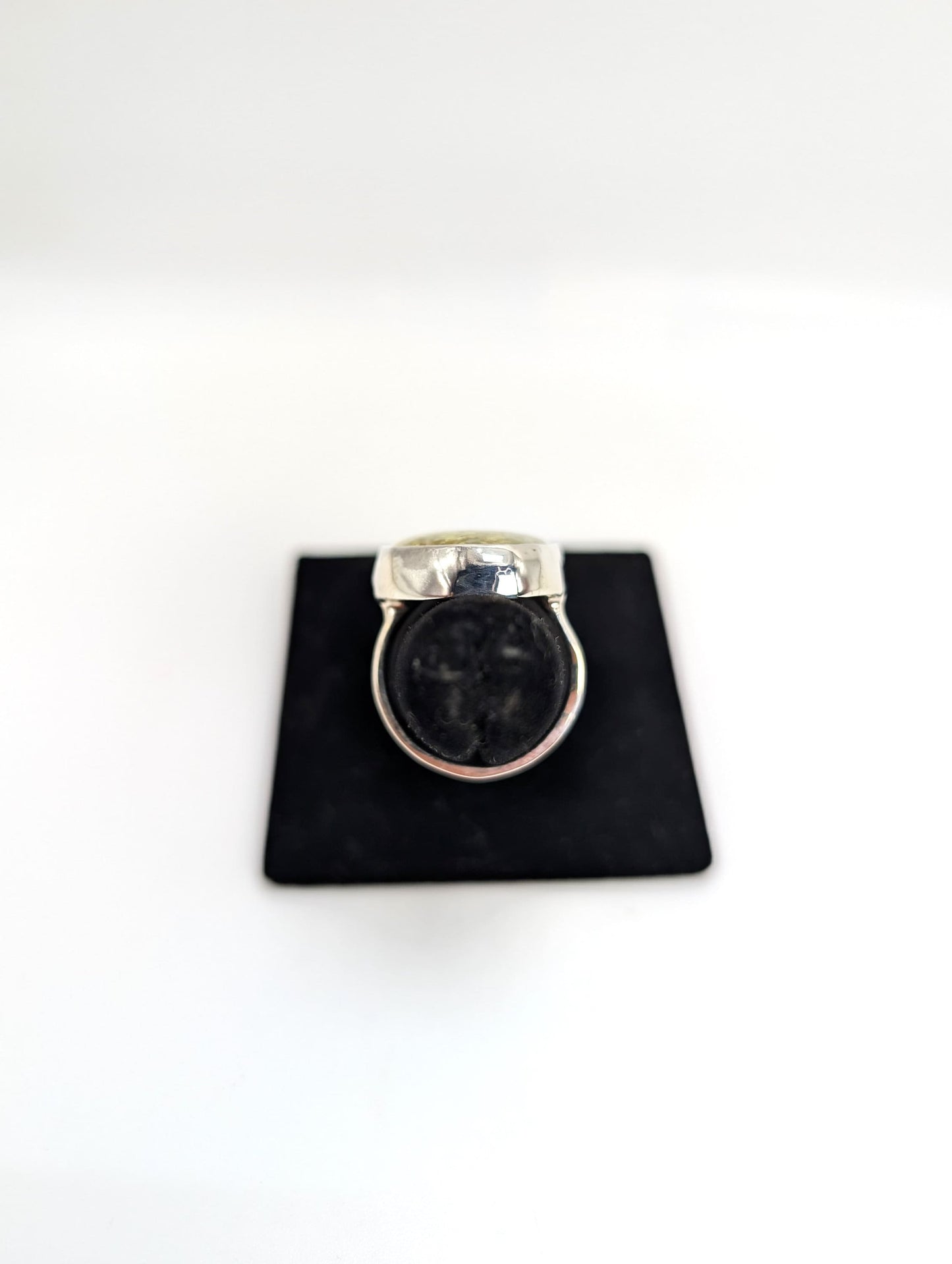 Colorado Moss Agate Silver Ring