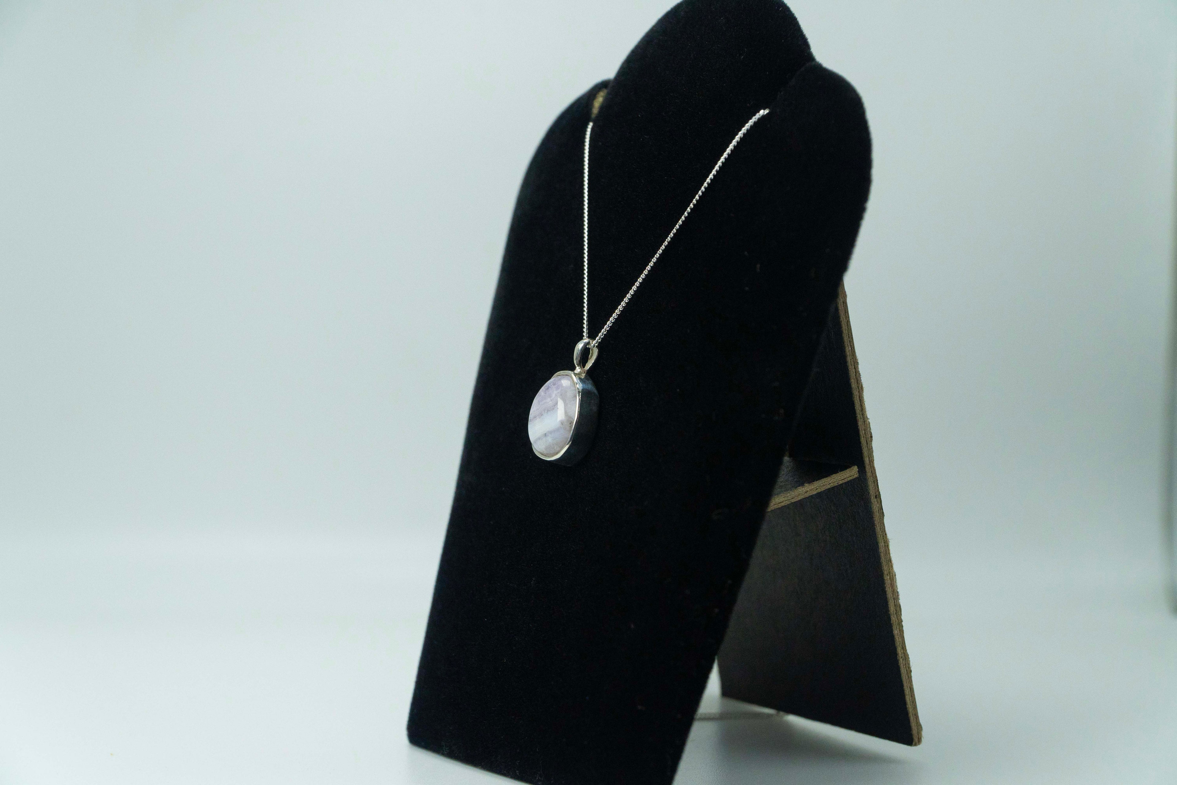 Colorado Sowbelly Agate Pendant .925 Silver